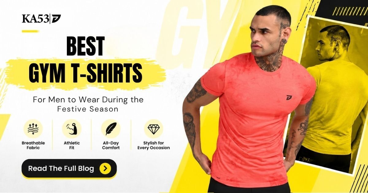 Best Gym T-Shirts for Men to Wear During the Festive Season