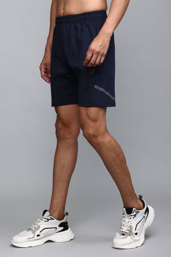 KA53 Lycra Fitness Shorts | Navy Blue