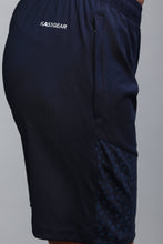 KA53 Lycra Printed Shorts | Navy Blue