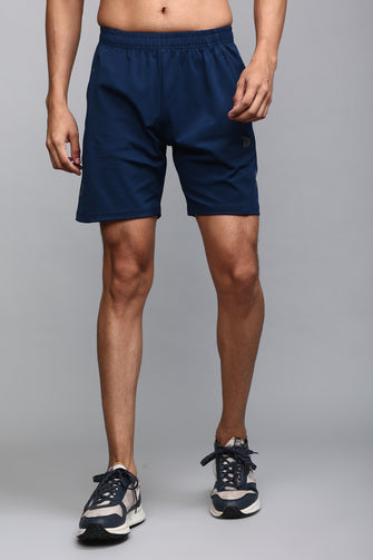 KA53 Lycra Fitness Shorts | Magenta Blue
