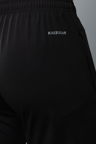 KA53 Unisex Regular Fit Trackpant | Black