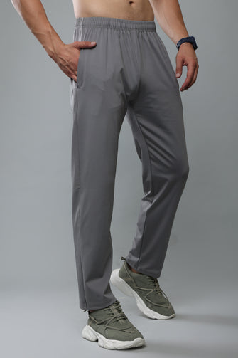 KA53 Unisex Regular Fit Trackpant | Light Grey