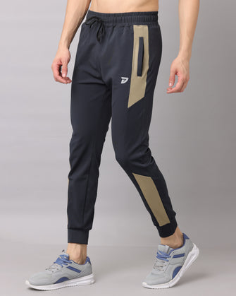 KA53 Dri-FIT Lycra Jogger | D Grey