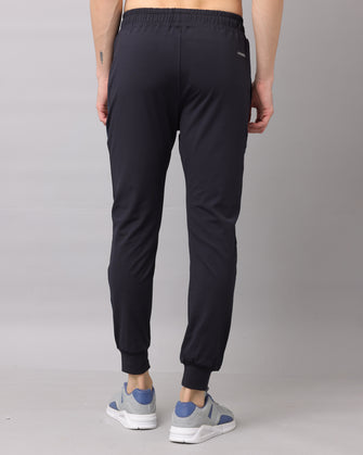 KA53 Dri-FIT Lycra Jogger | Navy Blue