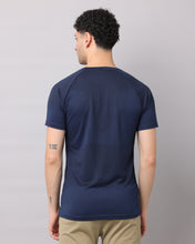 KA53 Dri-FIT Geometric T-Shirts | Navy Blue