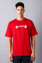 KA53 Oversized T-shirt Red