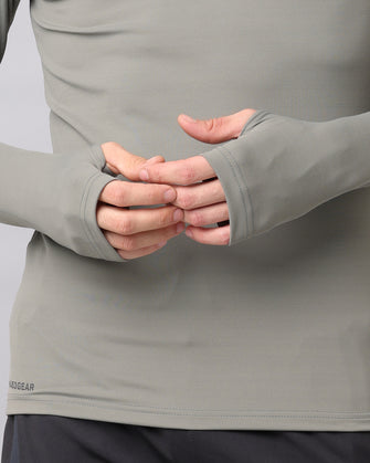 KA53 Dri-FIT Thumbhole Zipper | M Grey