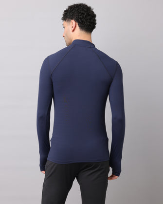 KA53 Dri-FIT Thumbhole Zipper | Navy