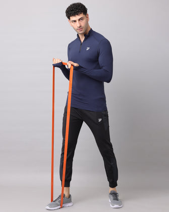 KA53 Dri-FIT Thumbhole Zipper | Navy