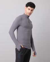 KA53 Dri-FIT Thumbhole Zipper | D Grey