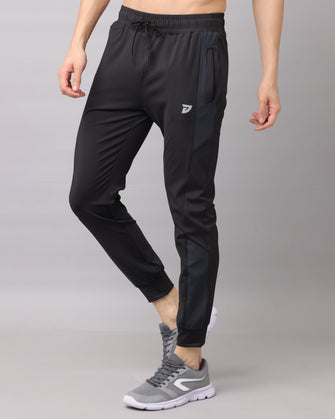 KA53 Dri-FIT Lycra Jogger |Black