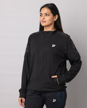 KA53 Unisex RapidDry Dri-FIT Lycra Jacket | Black