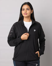 KA53 Unisex RapidDry Dri-FIT Lycra Jacket | Black