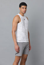 KA 53 Camouflage Dri-Fit Tanktop | White