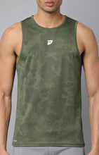 Pack of 2    KA 53 Camouflage Dri-Fit Tanktop | Army Green & Red