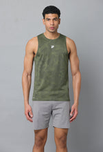 KA 53 Camouflage Dri-Fit Tanktop | Army Green