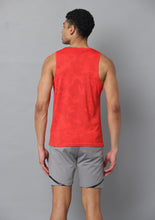 Pack of 3     KA 53 Camouflage Dri-Fit Tanktop | White,Red & Black