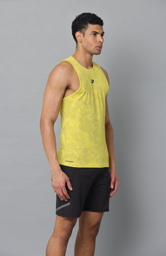 Pack of 2    KA 53 Camouflage Dri-Fit Tanktop | Yellow & Black