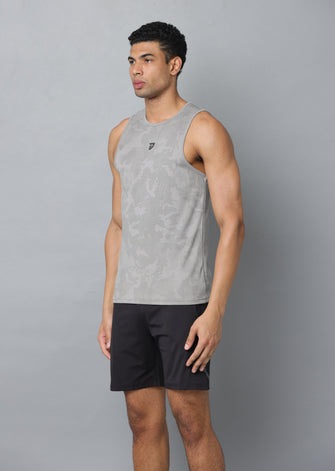 KA 53 Camouflage Dri-Fit Tanktop | Grey