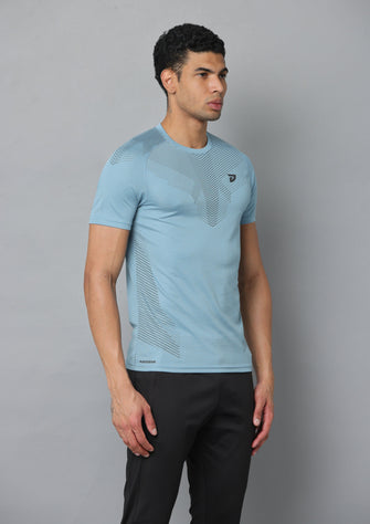 KA 53 Aeroline Dri-Fit Tshirt | Sky Blue