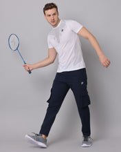 KA53 Travel Cargos | Navy Blue