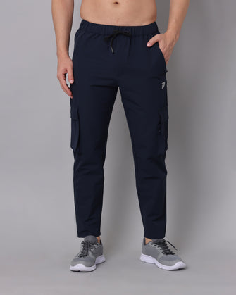 KA53 Travel Cargos Combo | Medium Grey,Light Grey,Navy Blue