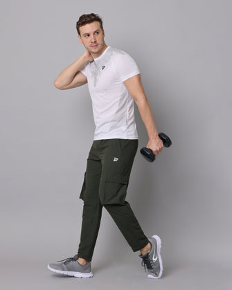 KA53 Travel Cargos Combo | Navy Blue , Green