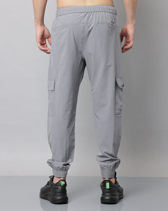 KA53 Cargo Joggers Midline Zip Trackpant 2.0 | Feather Grey