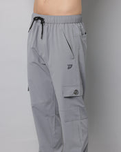 KA53 Cargo Joggers Midline Zip Trackpant 2.0 | Feather Grey