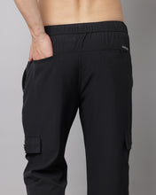 KA53 Cargo Joggers Midline Zip Trackpant 2.0 | Black