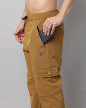 KA53 Cargo Joggers Midline Zip Trackpant 2.0 | Bronze Brown