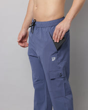 KA53 Cargo Joggers Midline Zip Trackpant 2.0 | Dolomite Blue