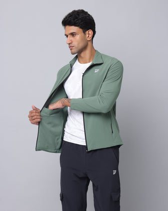 KA 53 Wind Cheater Training Jacket | Camp Green