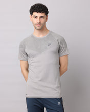 KA53 Dri-FIT Geometric T-Shirts | L Grey