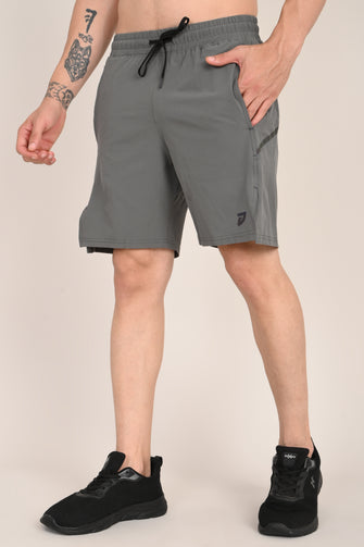 KA53 AeroFlex Dri-FIT Shorts - Surface Grey