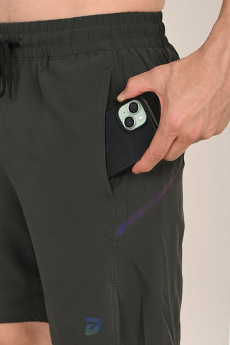 KA53 AeroFlex Dri-FIT Shorts - Barbique Green