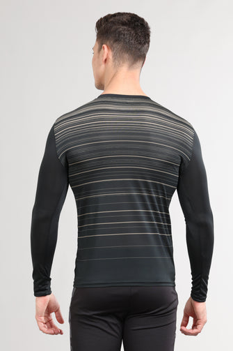 KA 53 Dri-FIT full Sleeve Tshirt | Black