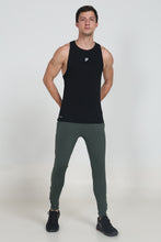 KA53 Drifit Trackpant With Bottom Zipper | Sea Green