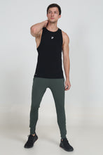 KA53 Drifit Trackpant With Bottom Zipper | Sea Green