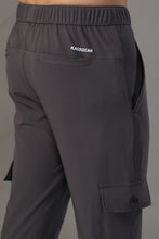 KA53 Cargo Joggers Midline Zip Trackpant | Dark Grey