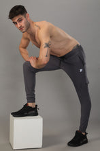 KA53 Cargo Joggers Midline Zip Trackpant | Dark Grey