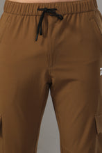 KA53 Cargo Joggers Midline Zip Trackpant | B Brown