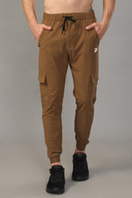 KA53 Cargo Joggers Midline Zip Trackpant | B Brown