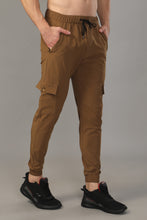 KA53 Cargo Joggers Midline Zip Trackpant | B Brown