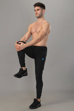 KA53 Cargo Joggers Midline Zip Trackpant |Black B