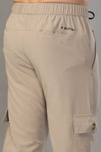 KA53 Cargo Joggers Midline Zip Trackpant |Peach