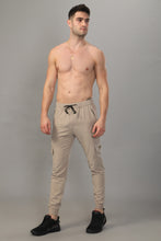 KA53 Cargo Joggers Midline Zip Trackpant |Peach