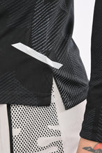 KA53 Printed Long Sleeve T-Shirt for Men | Black