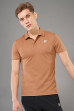 KA 53  Collar Dri-FIT T-Shirt | Brown