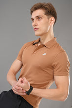 KA 53  Collar Dri-FIT T-Shirt | Brown